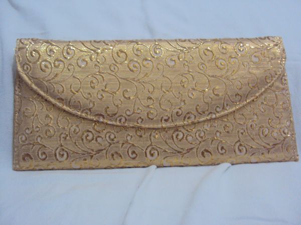 Carteira ouro trabalhada